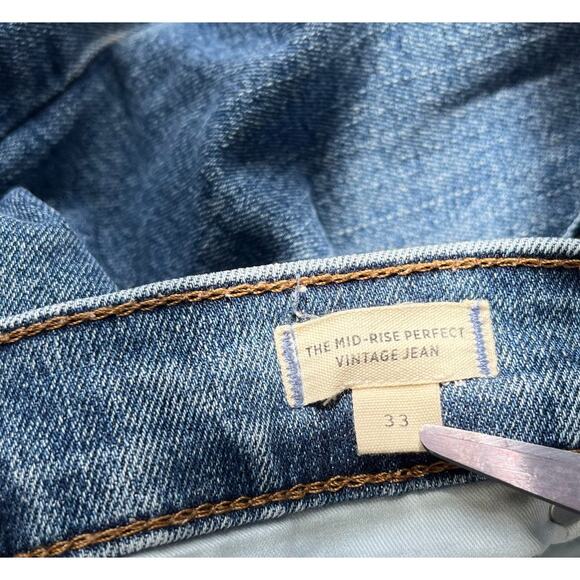 Madewell The Mid-Rise Perfect Vintage Jean Knowland Wash - Picture 6 of 9